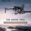 Drones E99 Pro New WIFI FPV Drone Wide Angle HD 4K 1080P Camera Height Maintaining RC Foldable Four Helicopter Remote Control Aircraft S24513