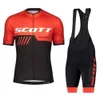Scott à manches courtes avec bretelles et shorts, ensemble de combinaisons cyclables H514-70