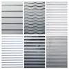 Window Stickers Frosted Glass Sticker Sliding Door Waist Line Imitation Shutter Film Static Stripe Office Partition Anti-collision Strip