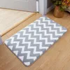 Carpets Bathroom Rug Doormat Super Absorbent Non-slip Bath Mat Stripe Foot Carpet Floor Mats 40cmx60cm