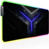 Mouse pads Pulseira Restos xxl Mouse Pad RGB Lenovos Back Back Deskmat Acessórios para laptop Mousepad Gamer tat Backlight Cabinet PC Office Setup J240510