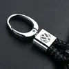 Car Stickers Car Braided Keychain Holder Auto Key Rope Keyring Accessories for VW RLine Golf GTI Passat Jetta Beetle Tiguan Scirocco Touran T240513