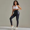 Women's Leggings High Waist Women Leather Leggings Pu Sexy Pencil Pants Fitness Leggings Casual Tights Large Size Windproof Pantnes Female Y240508