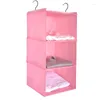 Storage Bags Wardrobe Hanging Bag Interlayer Drawer Type Clothes Hangers Holder Portable Organizer Closet