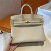 Bag Designer Tote 2024 Platinum Household Women's Large Capacity Top Layer Litchi Grain Leather Crossbody Women's Handbag LFNU