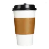 Tasses jetables Paies 500pcs en papier tasse de tasse de papier isolée personnalisée Milk Coffee Plastic Imprimer Brand Logo