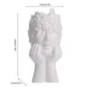 Vasi Creative Human Body VASE FATTO statua astratto Centrotavola decorativa per fiori moderni per tavolo