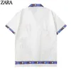 Designer Mens Casual Shirt Sets Shirts Ments Casablanca Streetwear Casual Breathable Summer Cost Casa Blanca Shirt Us Size M-3XL