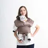 Carriers Slings Backpacks Hands Free Baby Carrier Newborn to Toddler Ergonomic Infant Kangaroo Shoulder Strap Breastfeeding Bag Breathable Sling Wrap Y240514