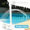 Tuindecoraties Zwembad Fontein Sprayer Waterval Spray Pond Water Fun sprinkler hierboven in gemalen spa -accessoires Decor