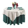 Table Cloth El Tablecloths Pure Color Round More Upscale Double Box_Kng2559