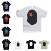 Sporty T-shirt Mens Designer Cotton Fashion Short Sleeves Trendy 2024 Sharks Tees