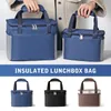 Sacs de rangement en aluminium sac à lunch épais sac à lunch thermique boot tote plus refroidisseur de sac à main pochette bento pochette de contenant de conteste