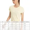 Camisas ativas Mulheres rápidas Mulheres moletom Fashion Fabric Back Libere treino Treinout Top Blouse de ioga respirável