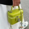 Designer -2024 Womens Bag Summer Fashion Chain Messenger Bag Mini Square Strap Handväska