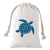 Wrap regalo 5pcs Ocean Animal Bags Under the Sea Kid Boy Girl 1 ° 2 ° 3 ° compleanno DEGITAZIONE DECOLAZIONE DECOLAZIONE DEGI