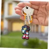 Nyckelringar Sonic Keychain KeyChains Party gynnar nyckelringar för påsar Ryggsäck Shoder Bag Pendant Accessories Charm Keyring lämplig schoo otyou