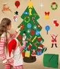 Kids DIY Felt Trear Christmas Christmas Decoration For Home NAVIDAD 2022 NOUVELLE ANNEUR OBRES DE NORIE