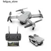 Drones E88 Pro Drone 10K Ultra HD Camera Dual Folding RC Four Helicopter High Altitude Visual Positioning Automatic Return RC Drone Toy S24513