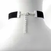 Chokers 2023 Новое черное бархатное ожерелье, подходящее для женских готических ожерелье