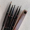 2 po en 1 crayon à sourcils maquillage cosmétique professionnel pour femmes 5 couleurs.