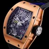 Lastest RM Wrist Watch RM029 Automatisk Mechanical Watch Collection RM029