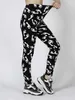 Leggings de mujeres Cuhakci Floral Sexy Pants estampados Legging Women Love Fitness Leggins Push Up Bosts Casual de alta calidad y240508