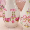 VASES HOME DECORATIVE VASE 2レトロボウローズセラミックスモールデスクトップ装飾