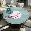 Tkanina stołowa okrągłe obrus skórzany poduszka na bolegle gospodarstwa domowego Zhuotu Serviette 40Adtx01 Dostawa dostawa domowe tkaniny ogrodowe tkaniny dhlcn