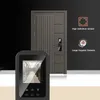 XSDTS Tuya Wi -Fi Digital Electronic Smart Door Lock com câmera biométrica Printing Smart Card Senha Chave desbloquear 240507