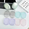 AirPods Max Bluetooth hörlurar Brusreducering Bälte Transparent TPU Solid Silicone Waterproof Protective Shell Sponge Cushion AirPods Maxs hörlurarskal