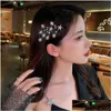 Andere 2024 Nieuwe Korean Girl Side Pony Bony Clip Duck Factured Hair Headwar Star Clips For Women Sieraden Drop levering Hairjewelry Otwje