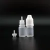 Lot 100 pcs 3 ml blastic dropper bottles with child Proof Caps Caps Papor يمكن أن يكون قابلاً للضغط على e cig لها Nipple Xapok OQHLQ