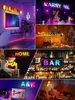 Fivemi 26 Alphabet LED Lights Letters Kolorowa inteligentna aplikacja DIY Music Sync Letter Light Game Room Room Bar Decor Decor Prezent 240513