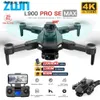 DRONES L900 PRO SE MAX DRONE 4K Professional Drone With 5G Camera WiFi 360 Hinder Undvikande FPV Brushless Motor RC Four Helicopter Mini Drone S24513