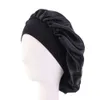 Capuchon de capuche Clippers Silk Night Hat Hang Masque Femmes Cover Cover Sleep Soup Bonnet Satin pour beaux cheveux Home Nettoying Supplies CPA3306