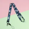 Polyester Toys Cartoon Phone Phone Phone Stracts Charms Keychain Lanyard Ferrule Multi-Color Cells Téléphone Accessory Camera Camera Student Carte Work ID Cartes Long