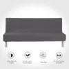 Couvre-chaise Couvercle de canapé-lit universel sans bras pliant des housses de siège modernes