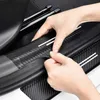 Car Stickers Car Door Sills Scuff Plate Threshold Protector Interior Imitation Carbon Fiber Sticker Accessories For HAVAL H6 Hybrid 2022-2024 T240513