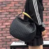 Botteg Venet High End Designer Tote Bags voor dames 2024 Nieuwe Sardine geweven dames tas lederen Handtas metalen handgreep knullingzak met 1: 1 origineel echt logo en doos