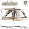 テントとシェルターSwolf Outdoor Fuly Automatic Tent 5-8 People Beachクイックオープン折りたたみキャンプデュアルレインプルーフ1ベッドルームQ240511