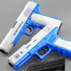 G17 Soft Dart Toy Pistole mit Muschelausleuder -Schalldämpfer - Wüstenadlerstil für Kinder Erwachsene