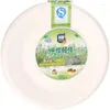 DenuNware descartável Jieneng Plate Plate Bowl Homany Housed Hapfended White Dinner Bolo de Aniversário Handmade 8