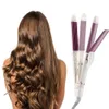 3 I 1 Electric Hair Curler och rätare Personliga hårstylingverktyg Wave Tourmaline Ceramic Styler Curling Iron 240515