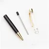 Ballpoint Pennen Groothandel DIY Lege stok 2-in-1 Slim Crystal Diamond Glitter Stylus Touch Pen Drop Delivery Office School Business I DH5DY