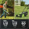 Lawn Mower Greenworks 80V 21 Bezszczotek (samobieżny) Electric Electric (580 CFM) Axial Blade Blower (75 narzędzi kompatybilnych) Q240514