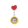 Childrens Watches Bt21 17 Clip Pocket Brooch Quartz Movement Stethoscope Retractable Fob Watch Nurse Badge Accessories With Second H Otcye