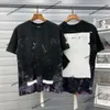 Summer Off Brand Men's T-shirt Ny high-end bomull runda nacke Lous Women's Short Sleeve Fashion Design Back Printed Shirt Luxury Polo Shirt 90% Factory Hot Sales