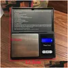 Weighing Scales Wholesale Mini Pocket Digital Scale Sier Coin Gold Diamond Jewelry Weigh Nce Measurement 500G/0.01G Drop Delivery Of Dhvak