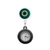 Party Favor Devils Eye Clip Pocket Watches Alligator Medical Hang Clock Gift Retractable Arabic Numeral Dial Nurse Watch Sile Brooch F Otfmz